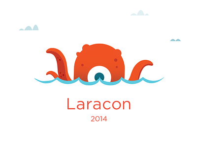 Laracon branding conference developers focus lab fun laracon laravel learning logo logo design monsters php