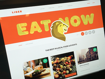 Liger Activity branding eat focus lab food liger