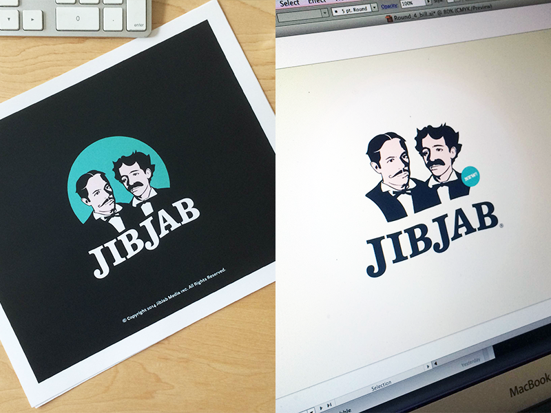 JibJab Branding focus lab branding jibjab identity refresh logo design web design mobile funny