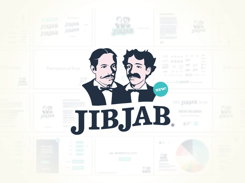 JibJab Refresh branding branding refresh focus lab identity jibjab logo logo design
