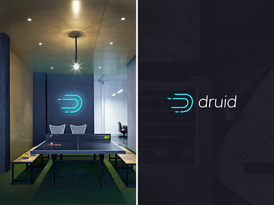 Druid Branding branding data focus lab identity logo logo design mark movement speed