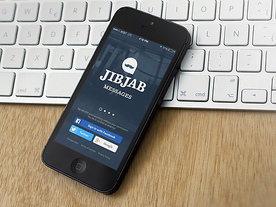 JibJab Messages app design branding focus lab funny gifs ios jibjab messaging