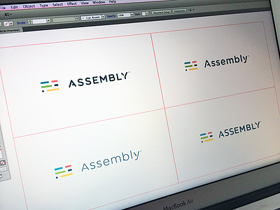 Assembly logotype mods assembly branding come together diversity focus lab identity symbols