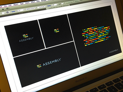 Assembly Black Ops assembly branding come together diversity focus lab identity morse code symbols