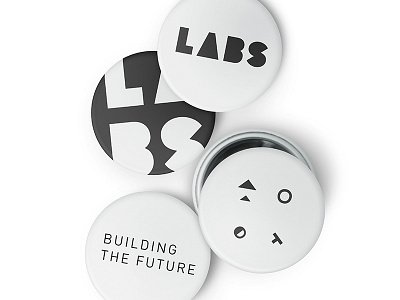 LABS - Black & White branding build focus lab identity labs logo design logotype shapes