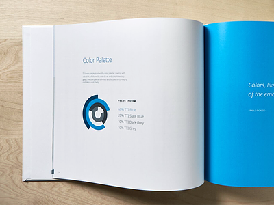 Style Guide Print book layout brand guidelines brand rules branding identity identity design print style guide