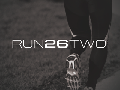 Run26Two Branding branding focus lab identity logo logo design logotype minimal running