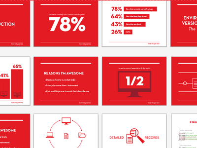 presentation slides by bill s kenney dribbble dribbble