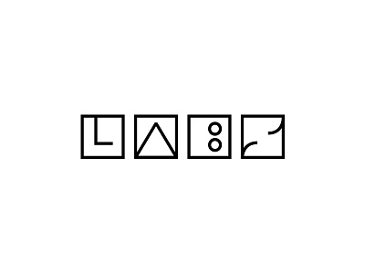 LABS branding build focus lab identity labs logo design logotype shapes
