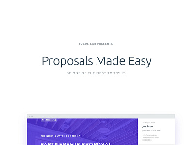 Create Better Proposals