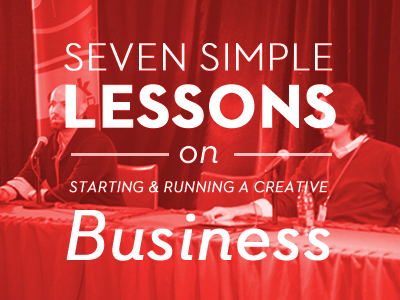 7 Simple Lessons blog branding business keynote knowledge presentation slides speaking