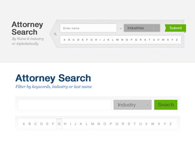 Search Form: A or B