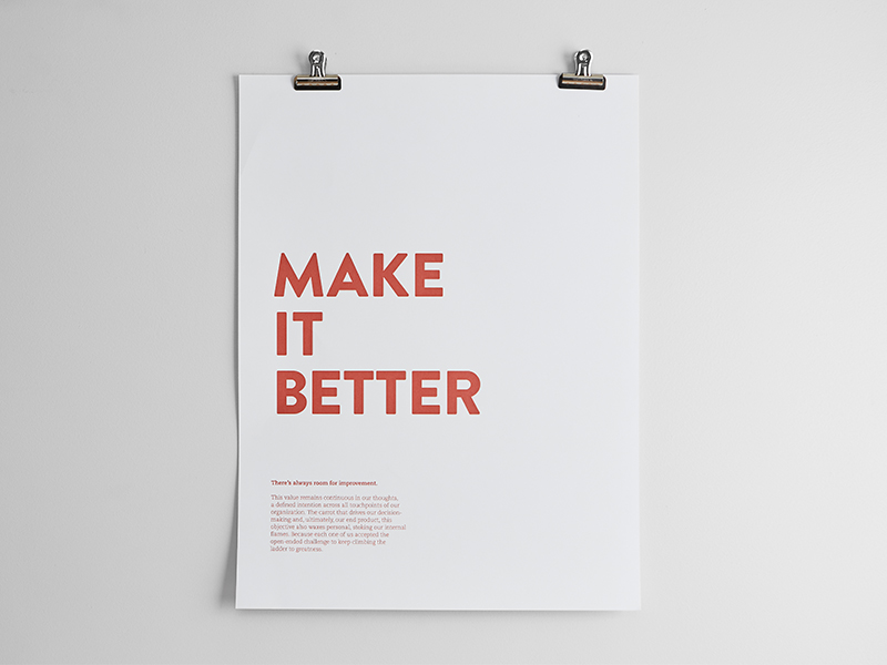 Well make it better. Графический дизайн мотивация. Make it better. Make it good. Work better brand.