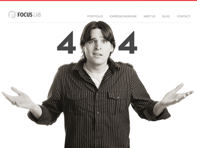 404 404 humor web design