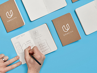 Udacity Branding branding exploration identity logo design marks u udacity