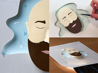 Mastering the Story blog face focus lab me paper paper craft patience