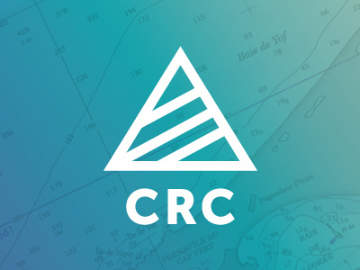 CRC branding clean design focus lab logo logo design mark simple tech triangle
