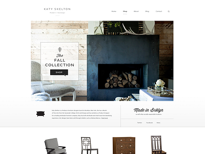 Skelton Website by Bill Kenney on Dribbble