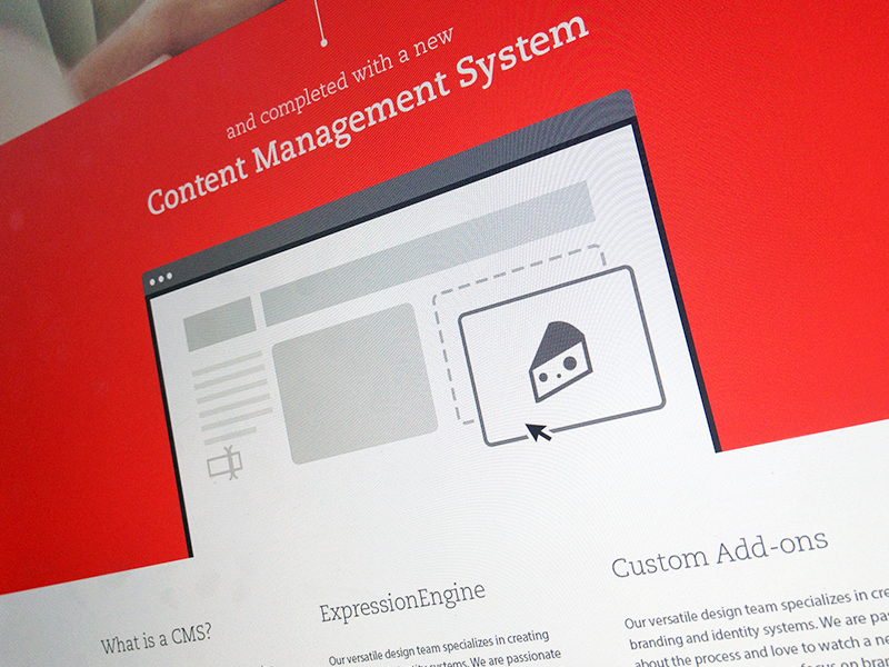Who dropped the cheese? design cms expressionengine web web design branding focus lab clean