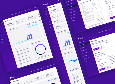 Finbill billing app • Art direction & Product design app art direction billing data design data visualization design finance graphics idenitity product product design responsive web design ui ui design ux ux design