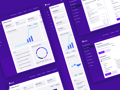 Finbill billing app • Art direction & Product design
