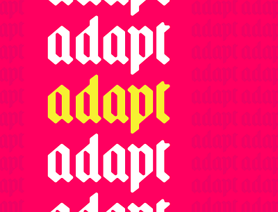 Adapt logo wordmark