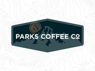 Parks Shirt Badge badge coffee logo parks