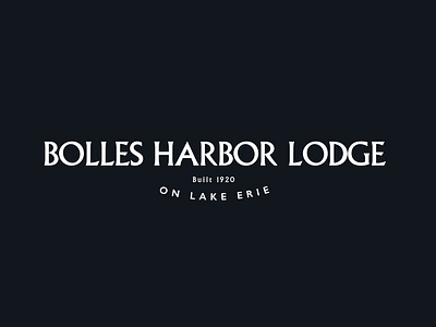 Unused Bolles Harbor Lodge
