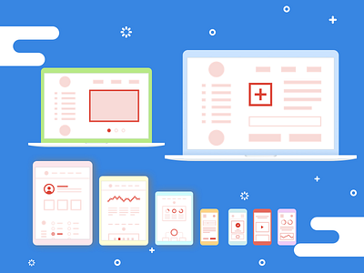 Happy Family candy iphone ue ued ui ux wireframe