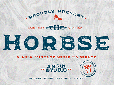 Horbse a Vintage Serif by Angin Studio