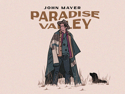 John Mayer "Paradise Valley" Illustration