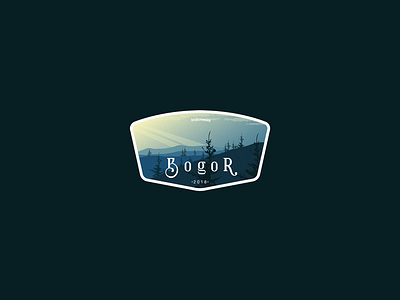 Bogor Outdoorbadge Logo Design badge design logo outdoorbadgechallenge