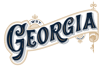 Handlettering Why Georgia John Mayer classic design display font font design lettering typedesign typeface typography vintage