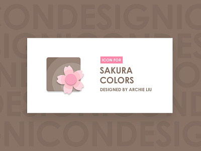Icon For Sakura Colors (日本の伝統色) icon japanese material design palette sakura