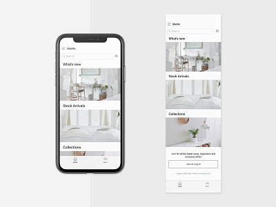 Furniture app concept application clean design concept ecommerce app furniture ios iphone mobile online store shopping simple ui ux