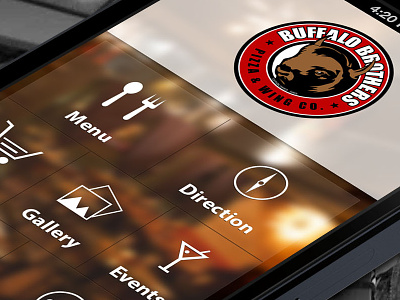 Restaurant Application Design dave design icons ios iphone design photoshop sandip user interface design