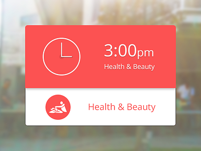 Categories Ui With Time categories ui flat health and beauty icon ios7 user interface