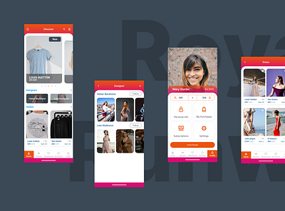 royalrunway android apple google icons ios iphone profile ui user interface ux