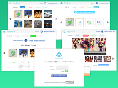 Appshare Website Popup