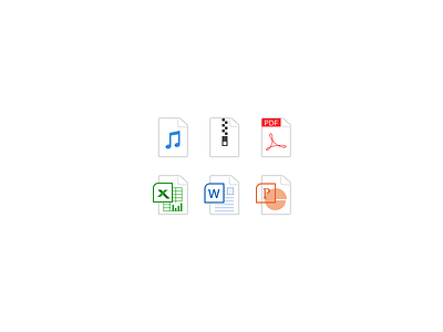 Dashboard Icons dashboard excel icons music pdf powerpoint ui ux word zip