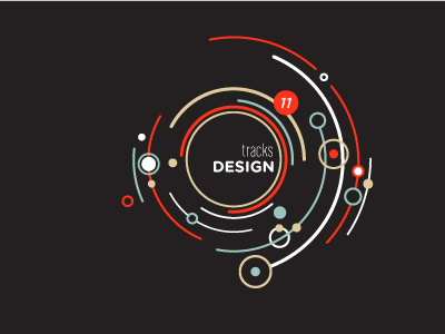 Adobe Max 2011 Tracks adobe branding circles design lines logo max vector