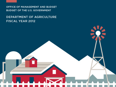 Department of Agriculture agriculture cover department illustration vector