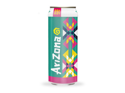 Arizona Cans arizona branding cans illustration logo packaging tea vector