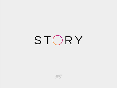 STORY design flat graphicdesign icon instagram instagram post instagram stories like logo minimal typography vector