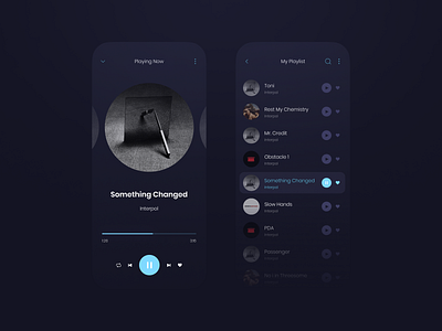 Music Player Mobile App app mobile music player