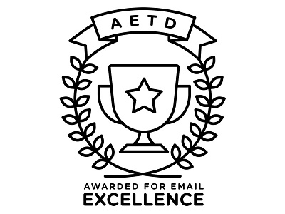 "Andy Email of the Day" award email excellence jokes reath trophy