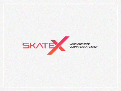 Skate X branding idenity logo