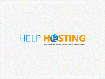 Help Hosting branding idenity logo