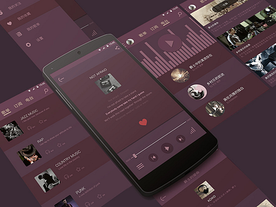 Music2 app interface music