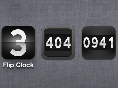 Flip Clock app flip clock icon ios